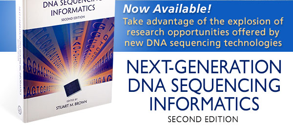 Next-Generation DNA Sequencing Informatics, Second Edition banner image