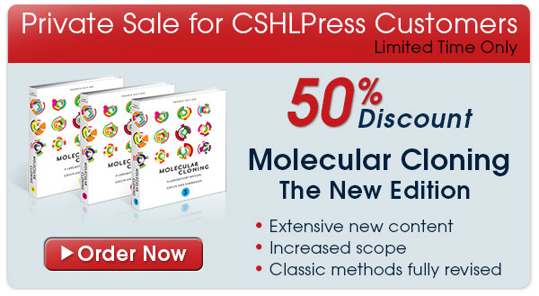 Private Molecular Cloning: The New Edition Private Sale to CSHLP Customers image