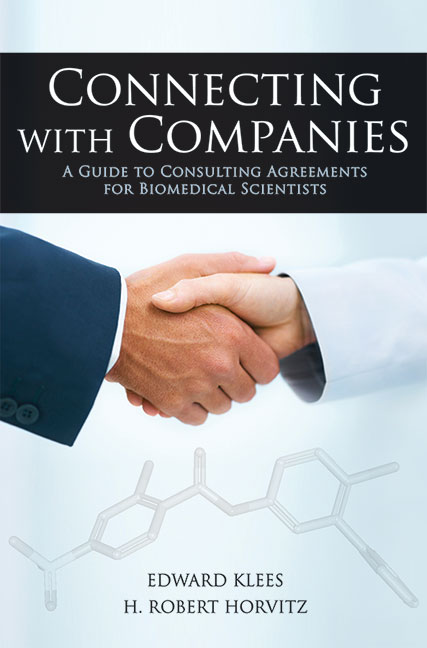 Connecting with Companies: A Guide to Consulting Agreements for Biomedical Scientists